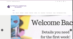 Desktop Screenshot of plymouthchristian.org